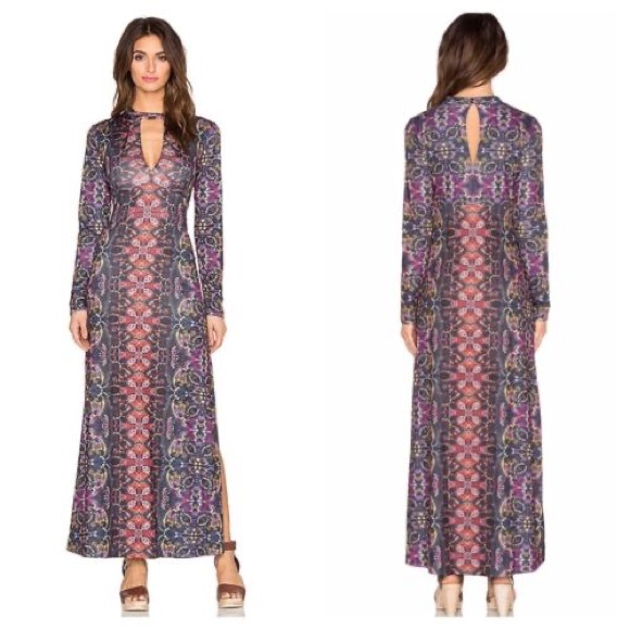 Free People Cabaret Maxi Dress, Sz L - Picture 5 of 5